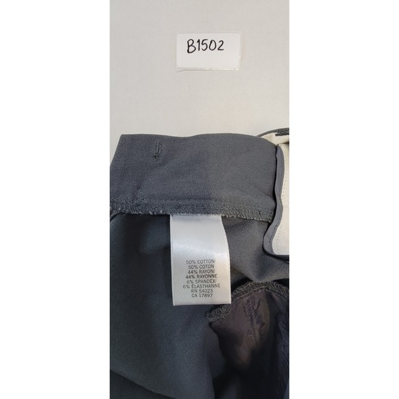 Banana Republic Jackson Fit Gray Bootcut Career Pants Women Size 4 - Picture 4 of 5